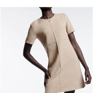 NWT ZARA Soft Knit Sweater Mini Dress, Women’s Small